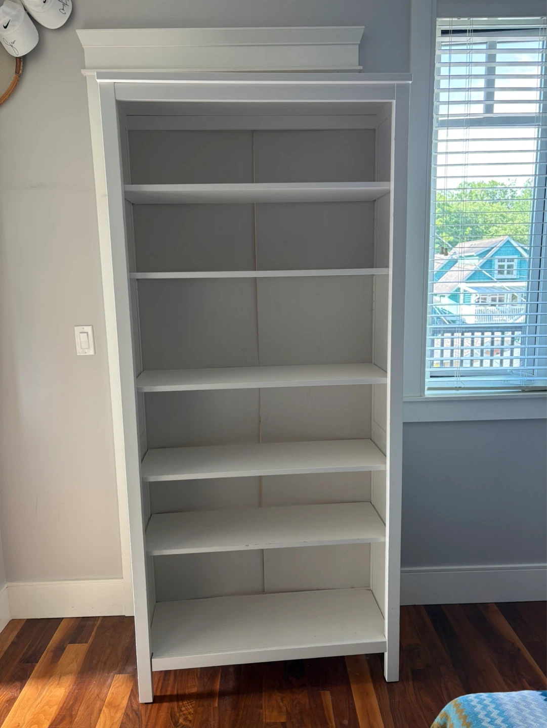 White Bookshelf