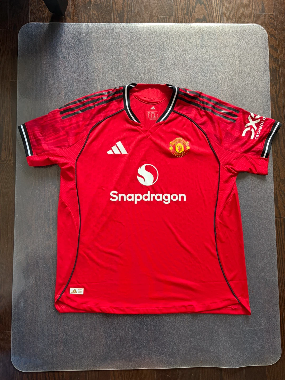 Adidas Manchester United 25/26 Home Jersey - 2XL