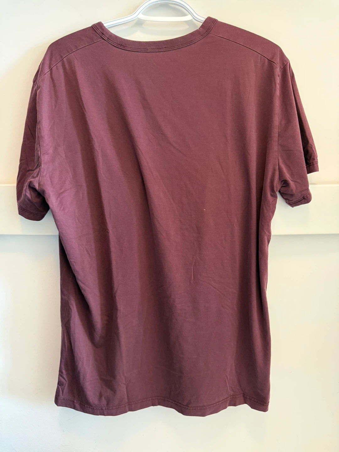 Lululemon Men’s The Fundamental T-Shirt Large - Burgandy - photo 2