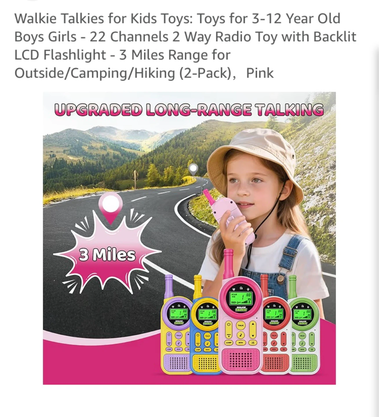 Happy Day Kids Walkie Talkies with flashing light - photo 2