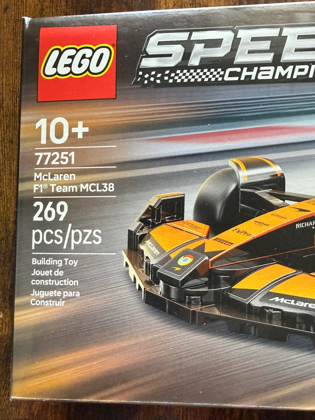 Lego Speed Champions McLaren F1® Team MCL38 Race Car 77251 - photo 2