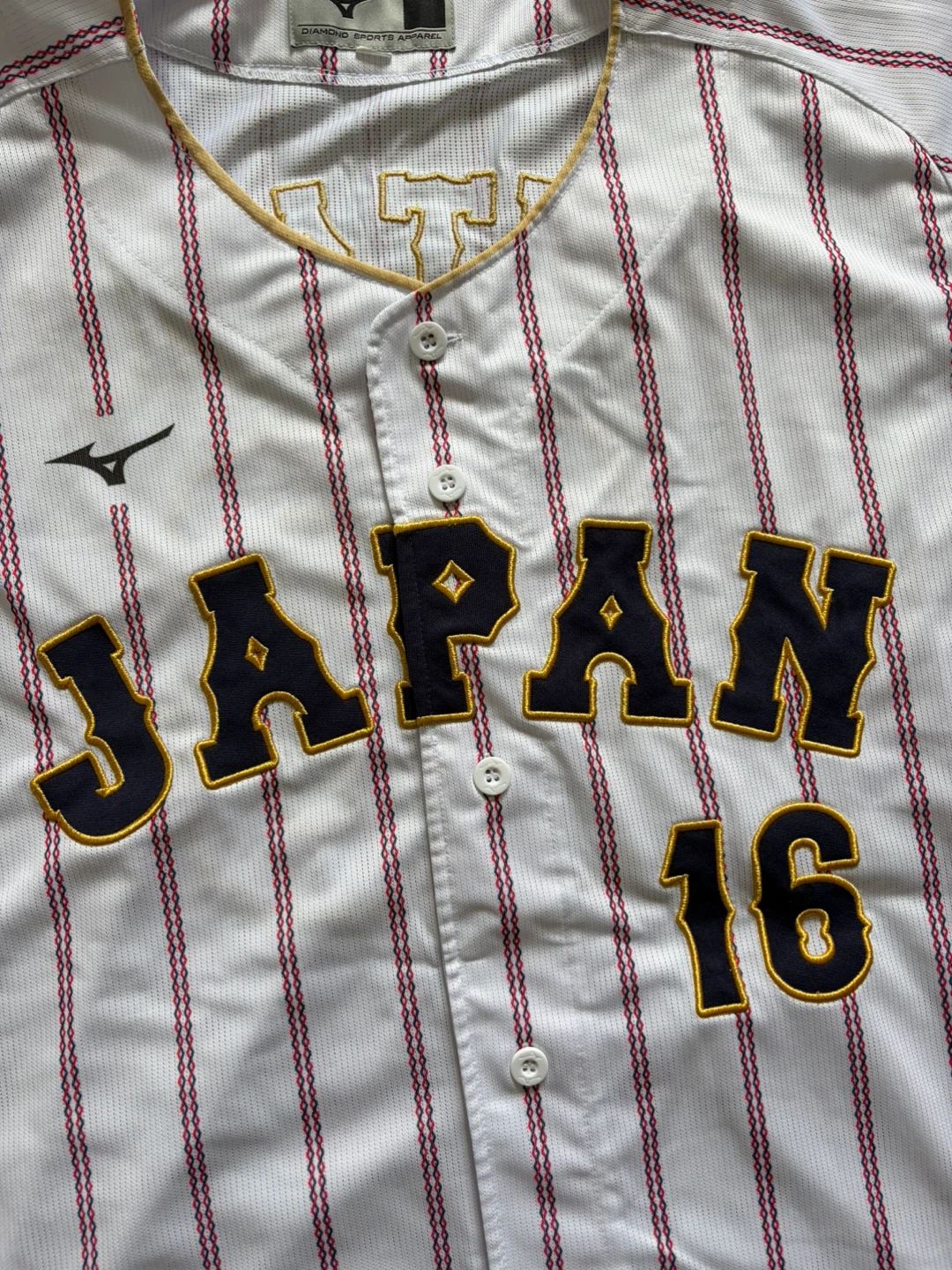 Mizuno Team Japan Ohtani 16 Baseball Jersey - photo 3
