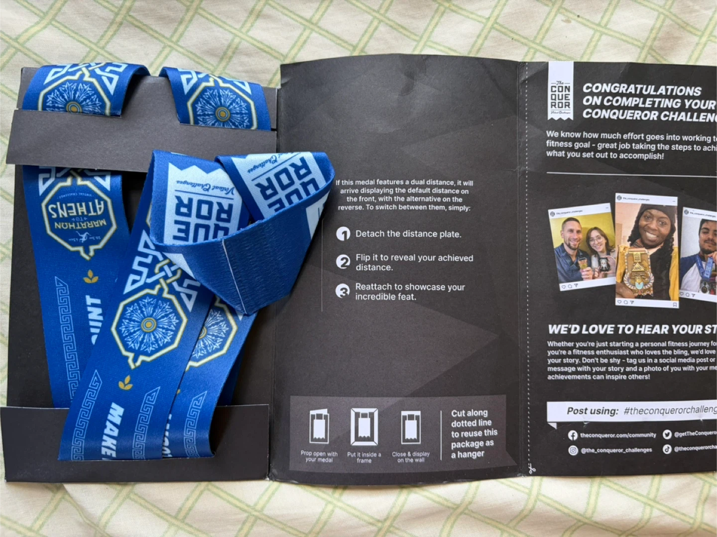 The Conqueror Virtual Challenge Marathon To Athens - photo 3