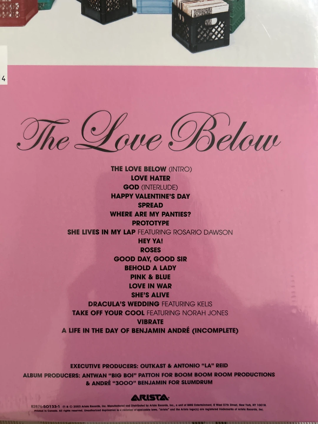 OutKast Speakerboxxx / The Love Below Double Album Vinyl - photo 4