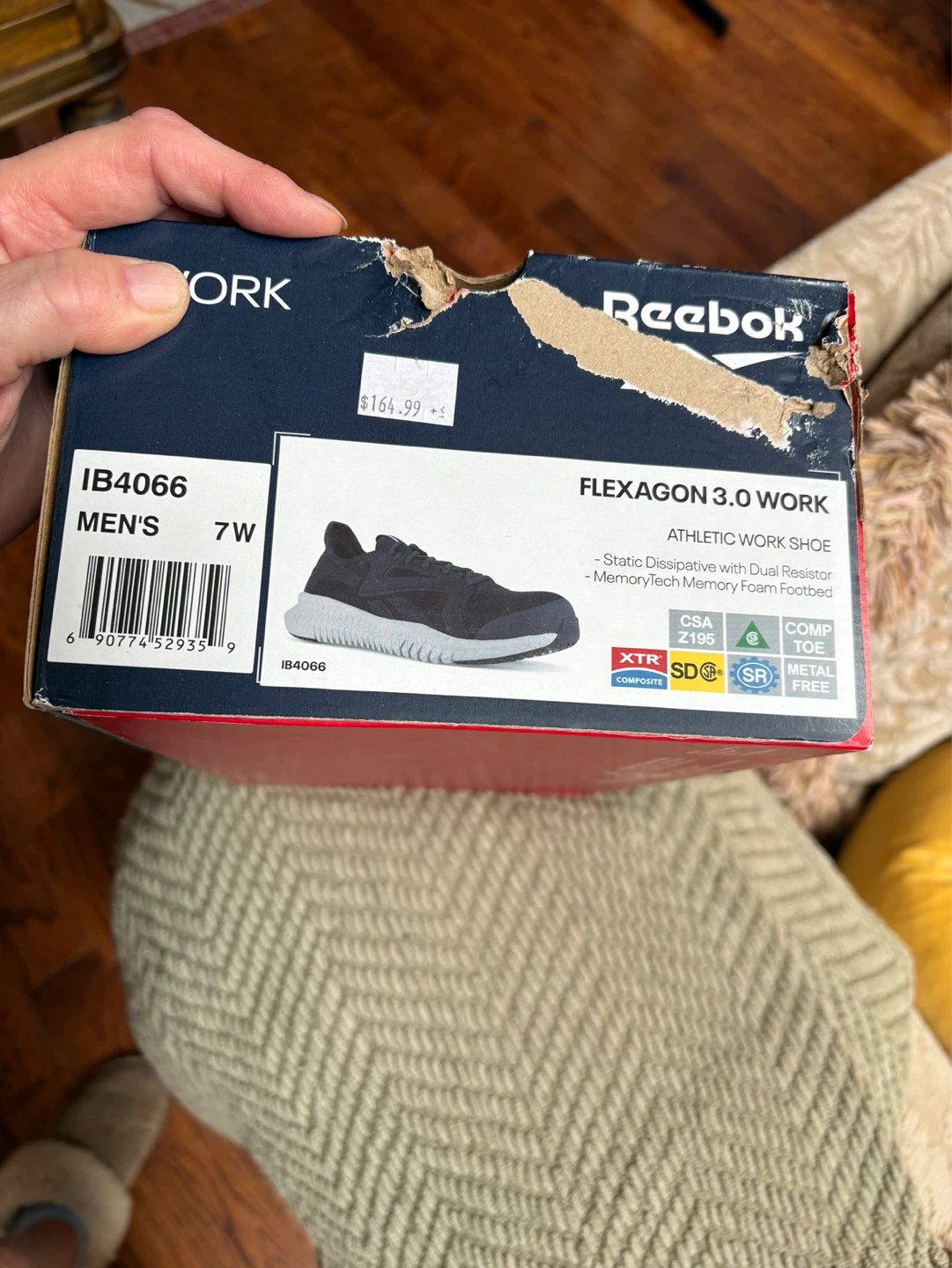 Reebok Flexagon 3.0 Work Athletic Shoes - photo 5