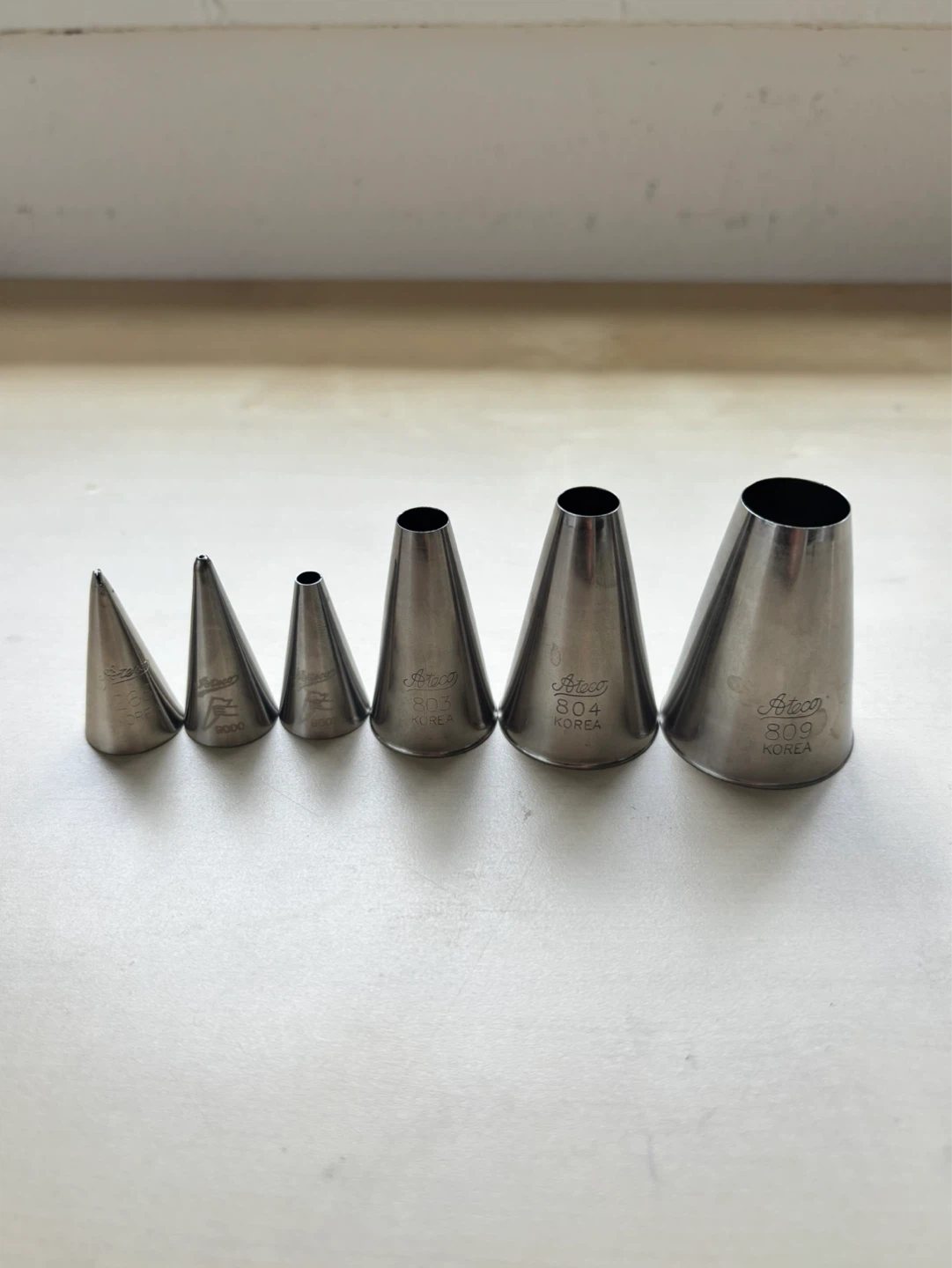 Ateco decorating piping tips