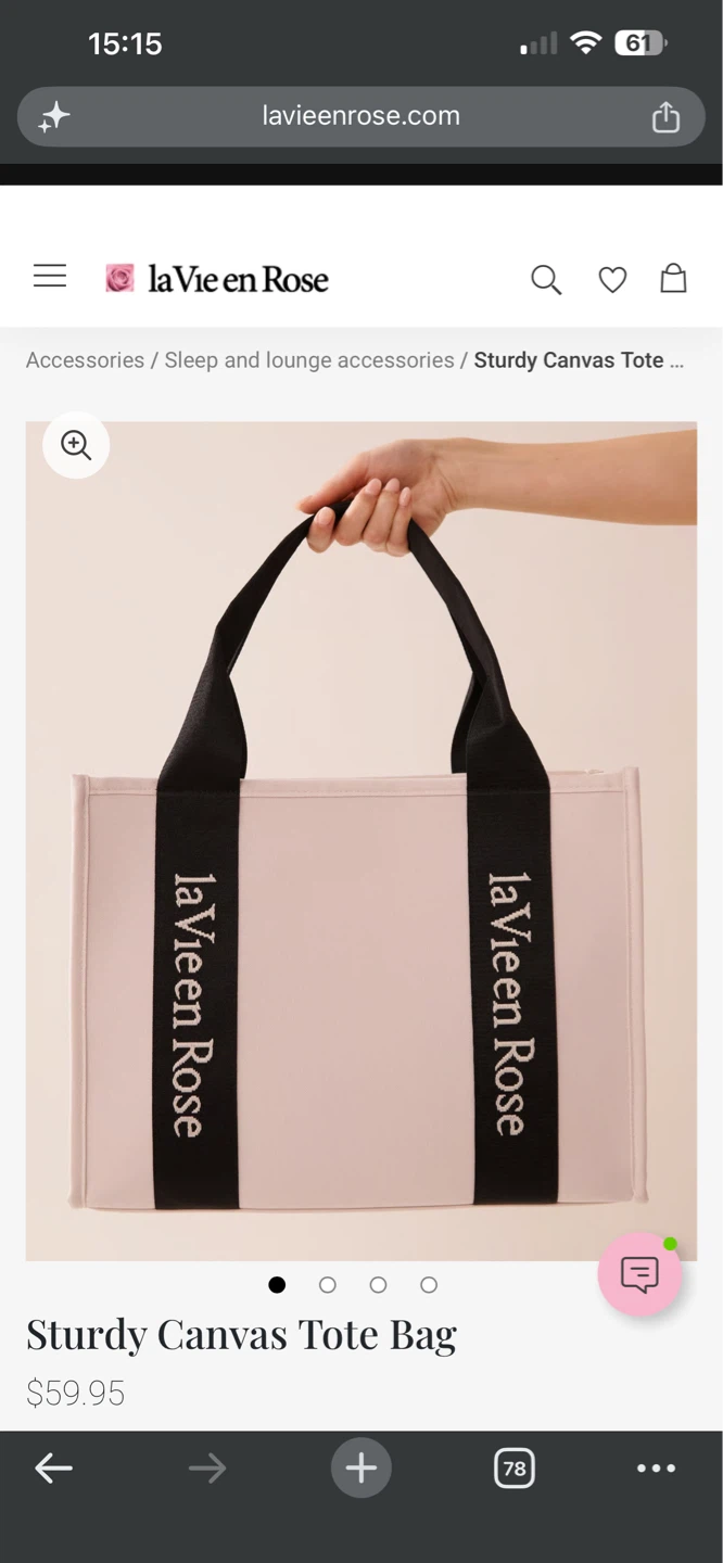 La Vie en Rose Tote Bag - photo 3