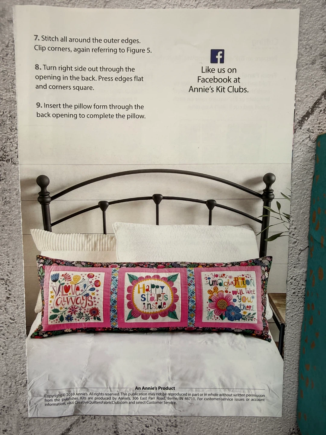 Annie's Creative Quilters Fabric Kit
