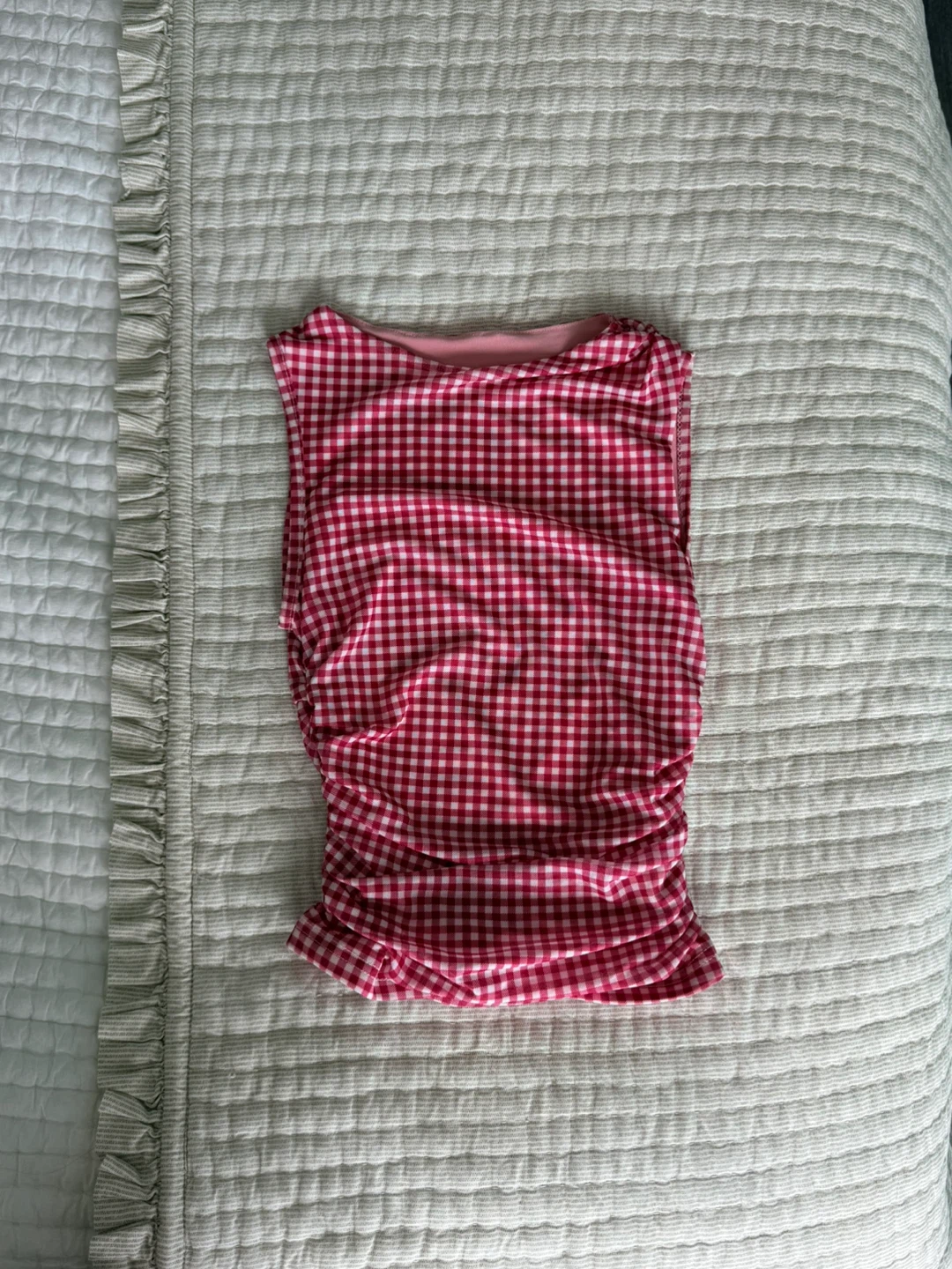 Ruched Tank Top - XS