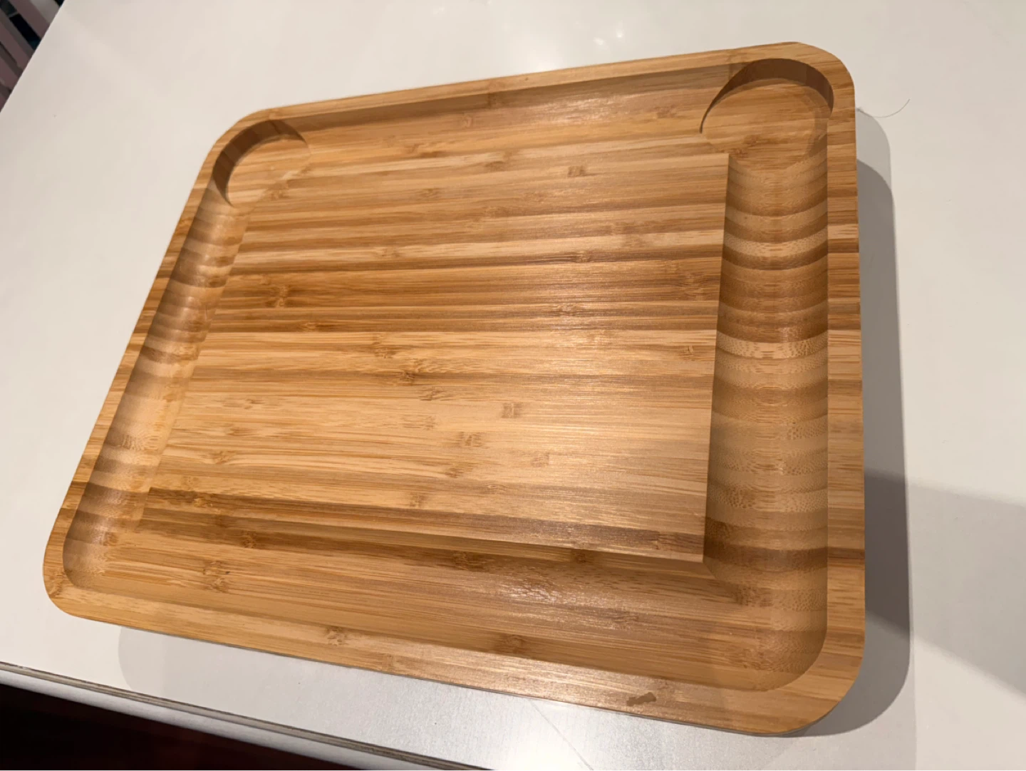Bamboo Cheese Board with Utensil Set - photo 4