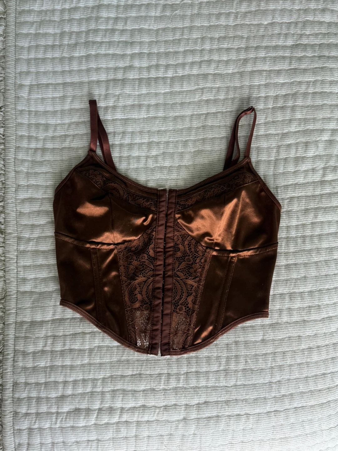 Brown Corset Top