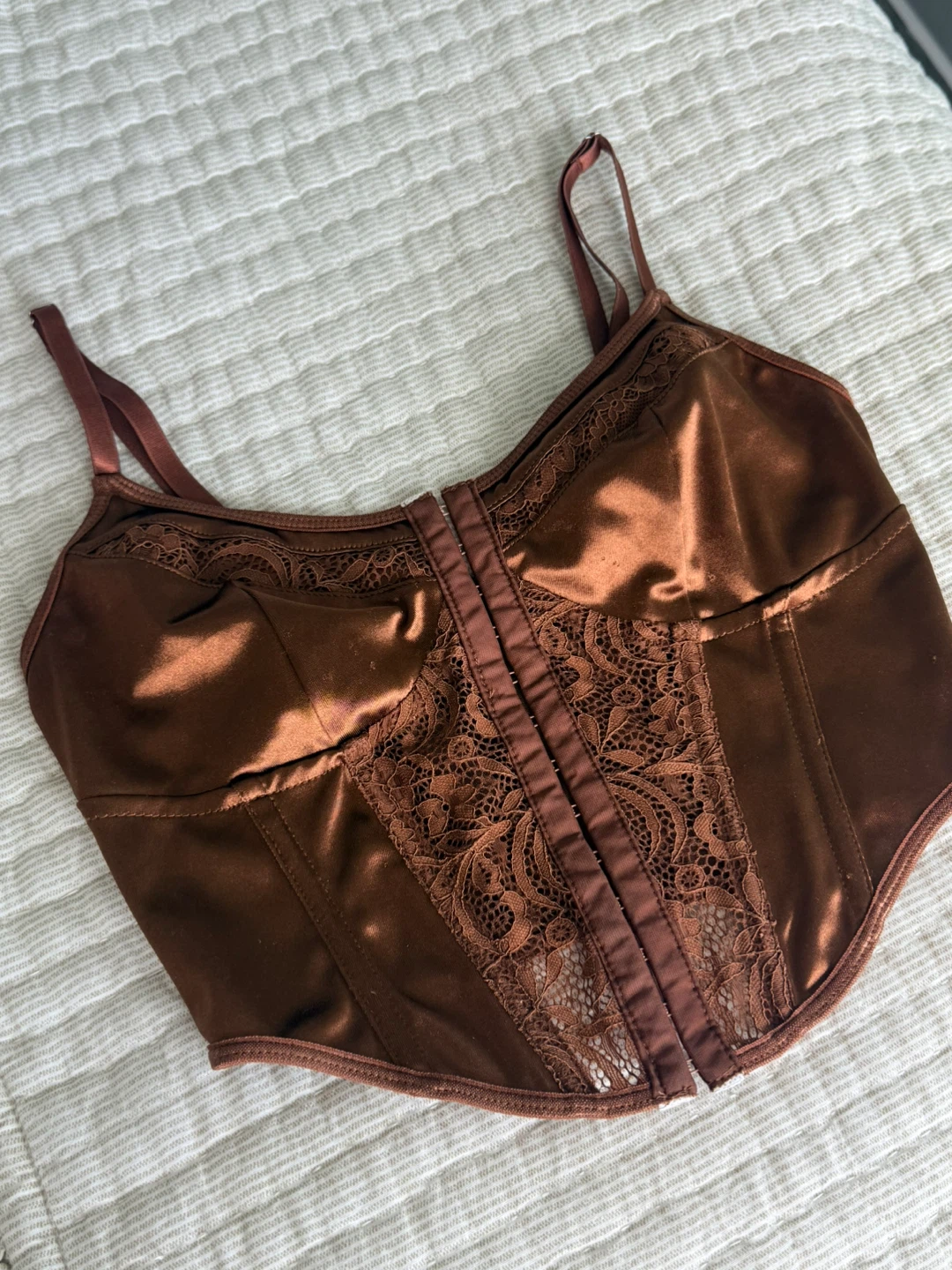 Brown Corset Top - photo 2