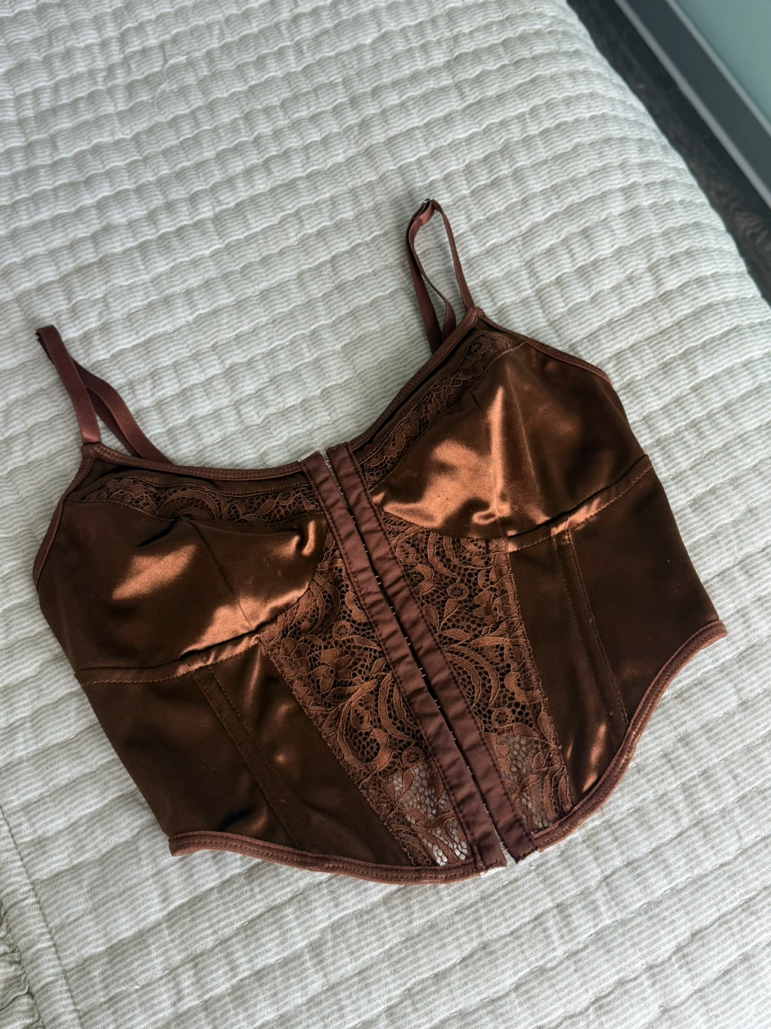 Brown Corset Top - photo 3