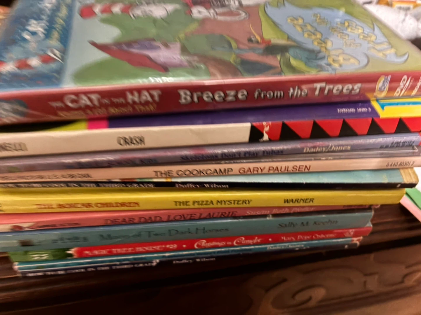 Box of over 50 chapter books