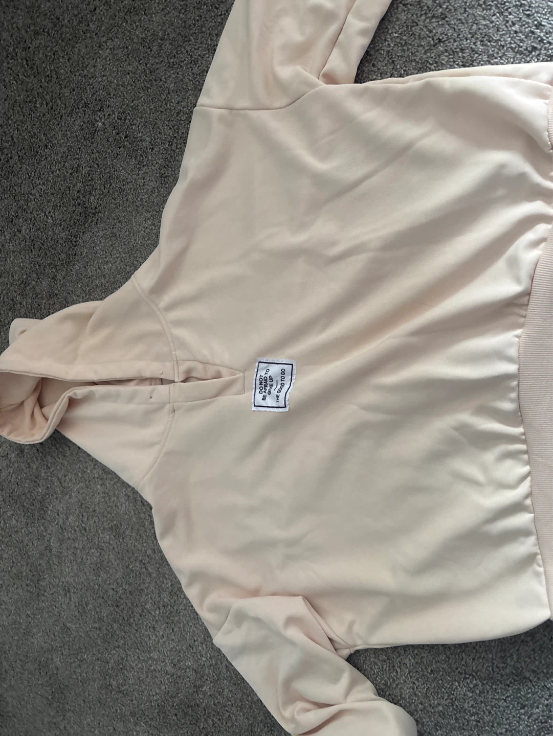 Pale Pink Hoodie