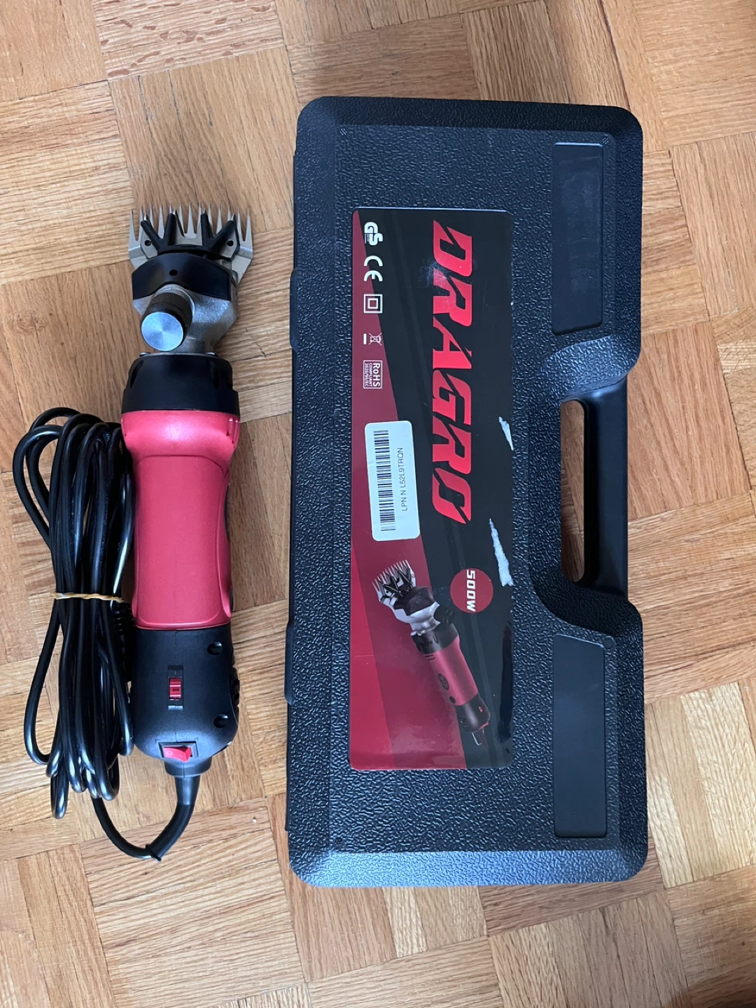 DRAGRO Electric Sheep Goat Clippers 500W