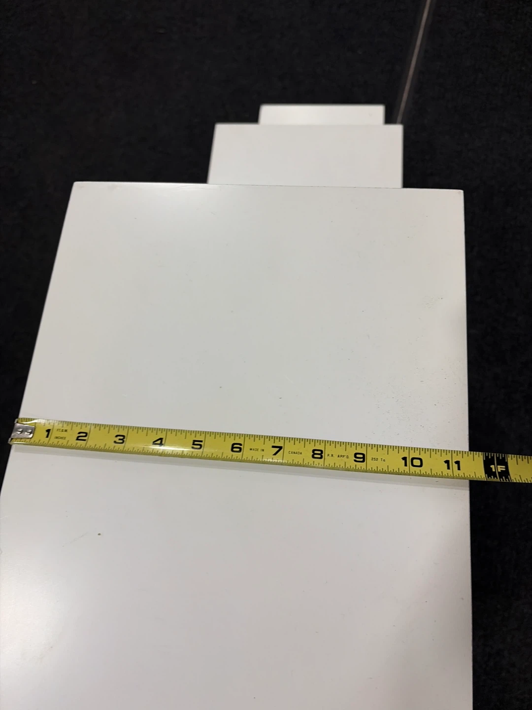 White 3-Tier Shelf Unit - photo 4