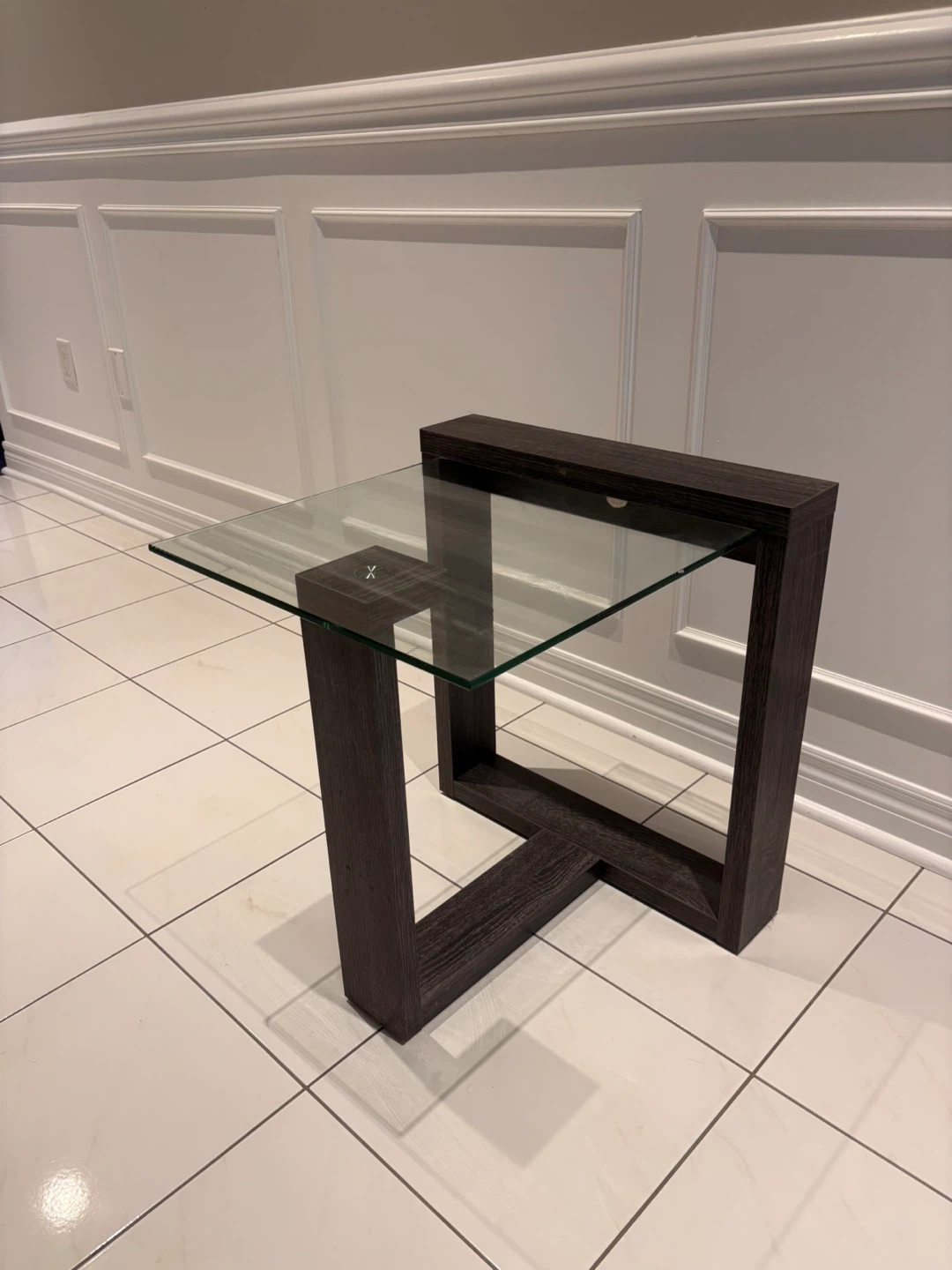 Modern Glass Coffee Table Set – Excellent Condition - photo 5