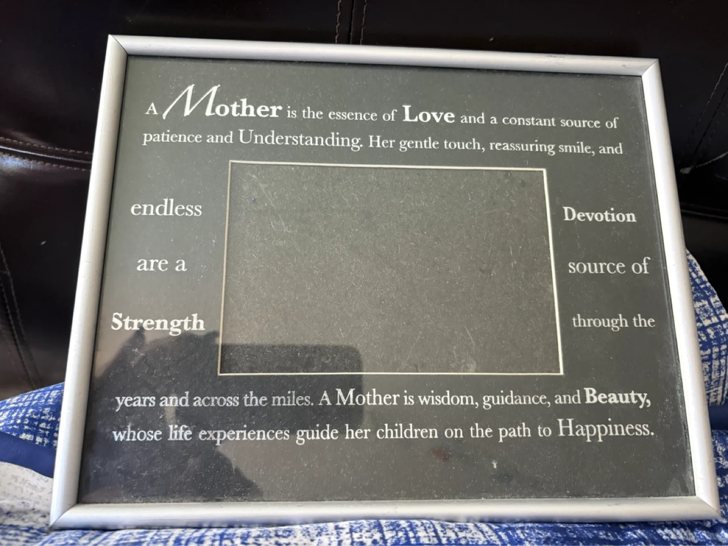 Mother Quote Picture Frame