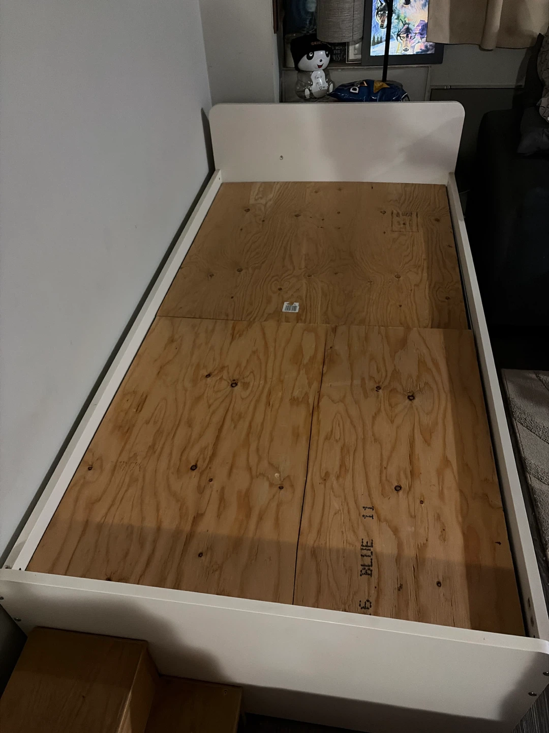 White Bed Frame for a single bed
