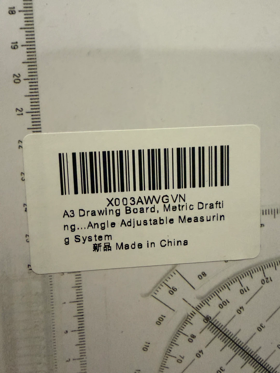 Rapid A3 Drawing Board Metric Adjustable Measuring System - photo 2