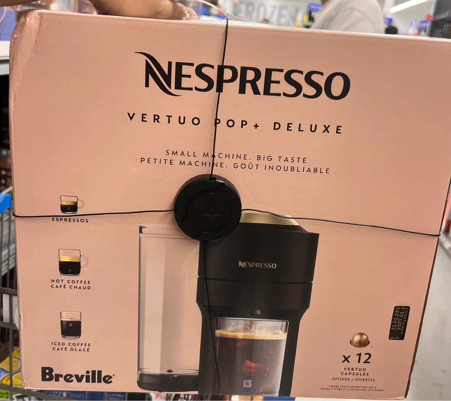 Nespresso Vertuo Pop+ Deluxe Coffee Machine