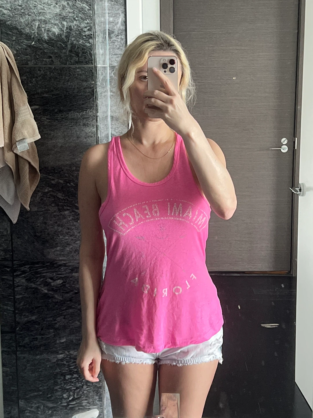 Bright Pink Miami Beach Tank Top - photo 5