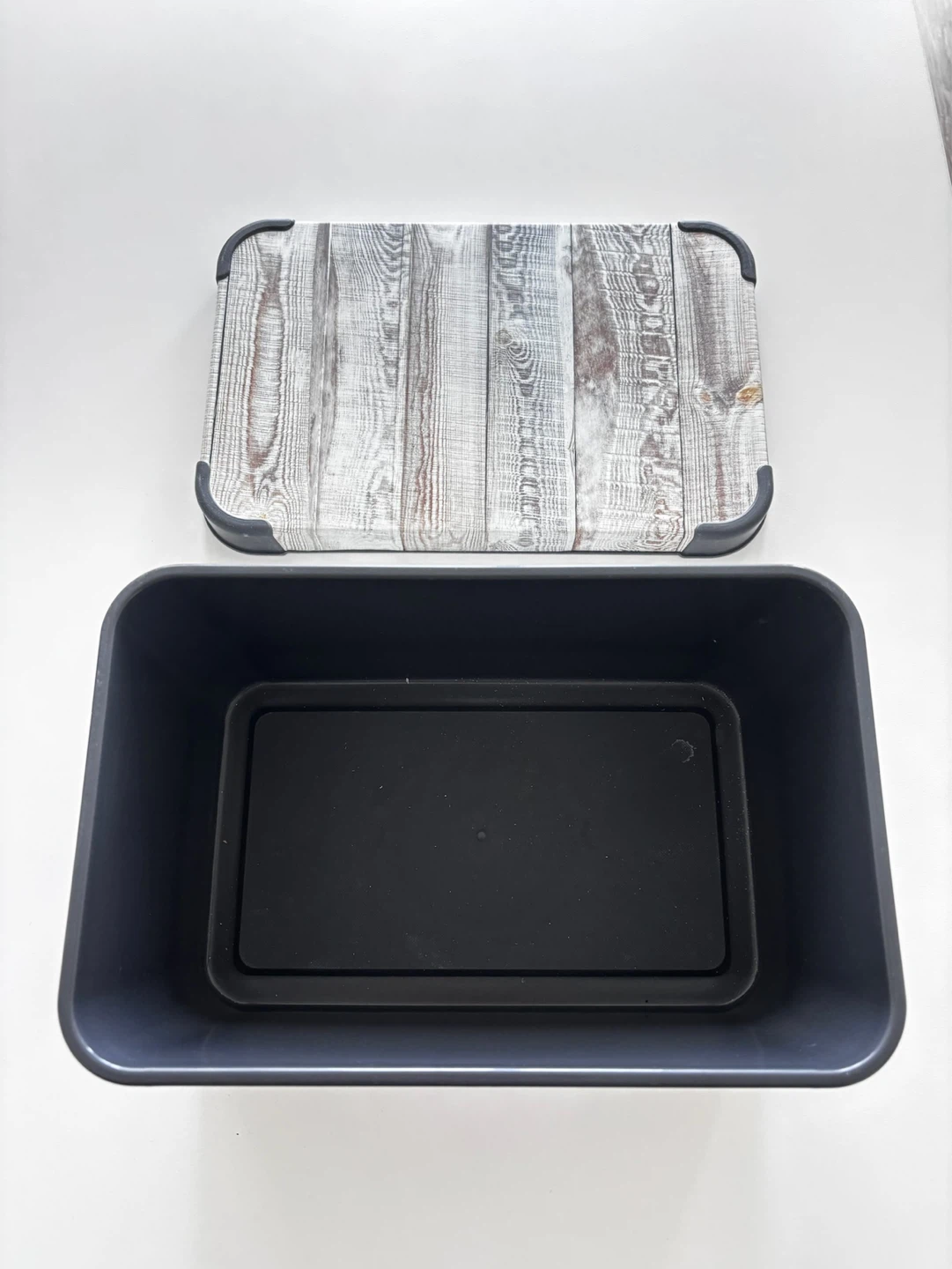 Plastic Storage Box with Lid (27.5 x 17.5 x 12.5 cm) - photo 2