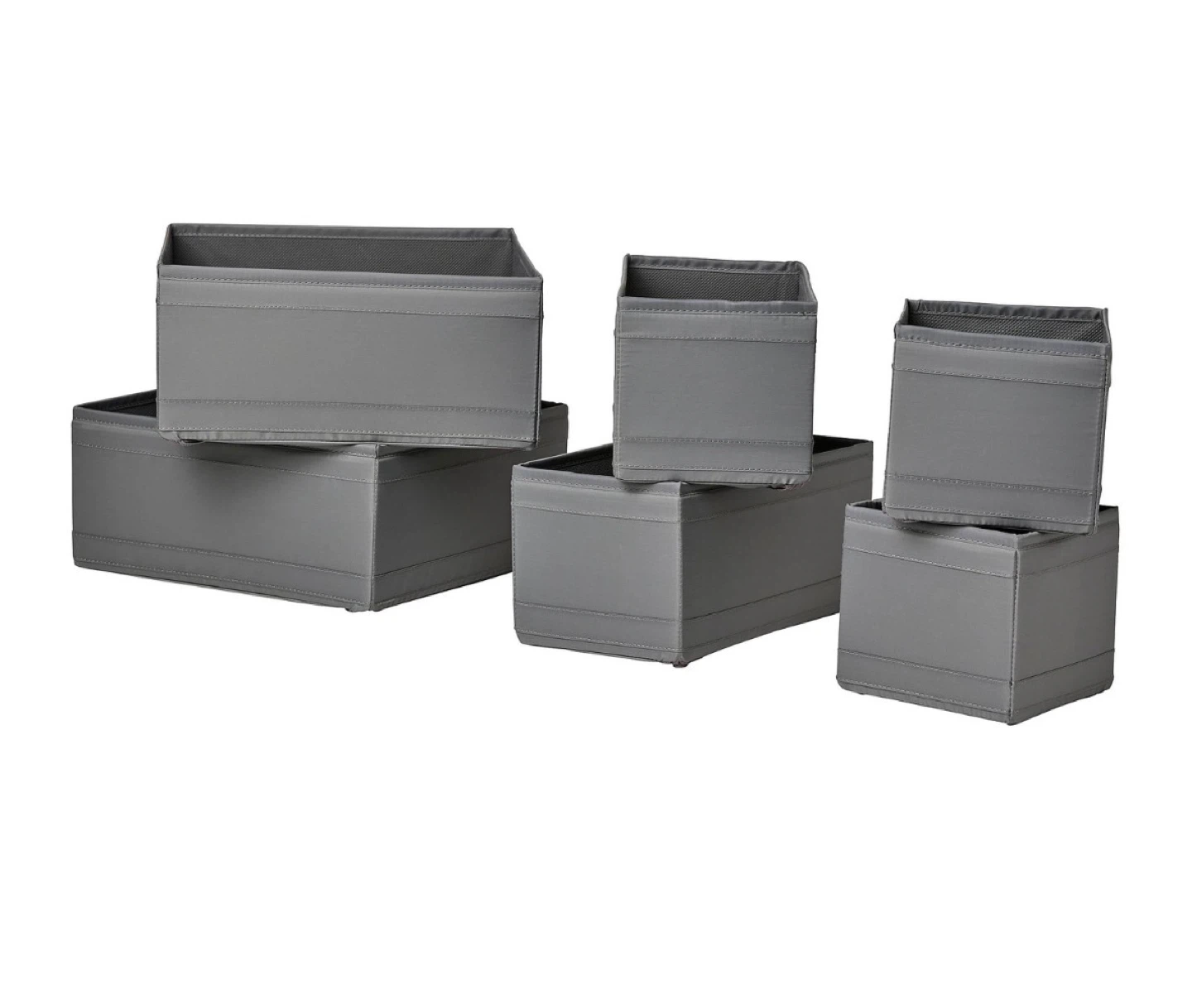 IKEA SKUBB Organizer Box - Grey - photo 3
