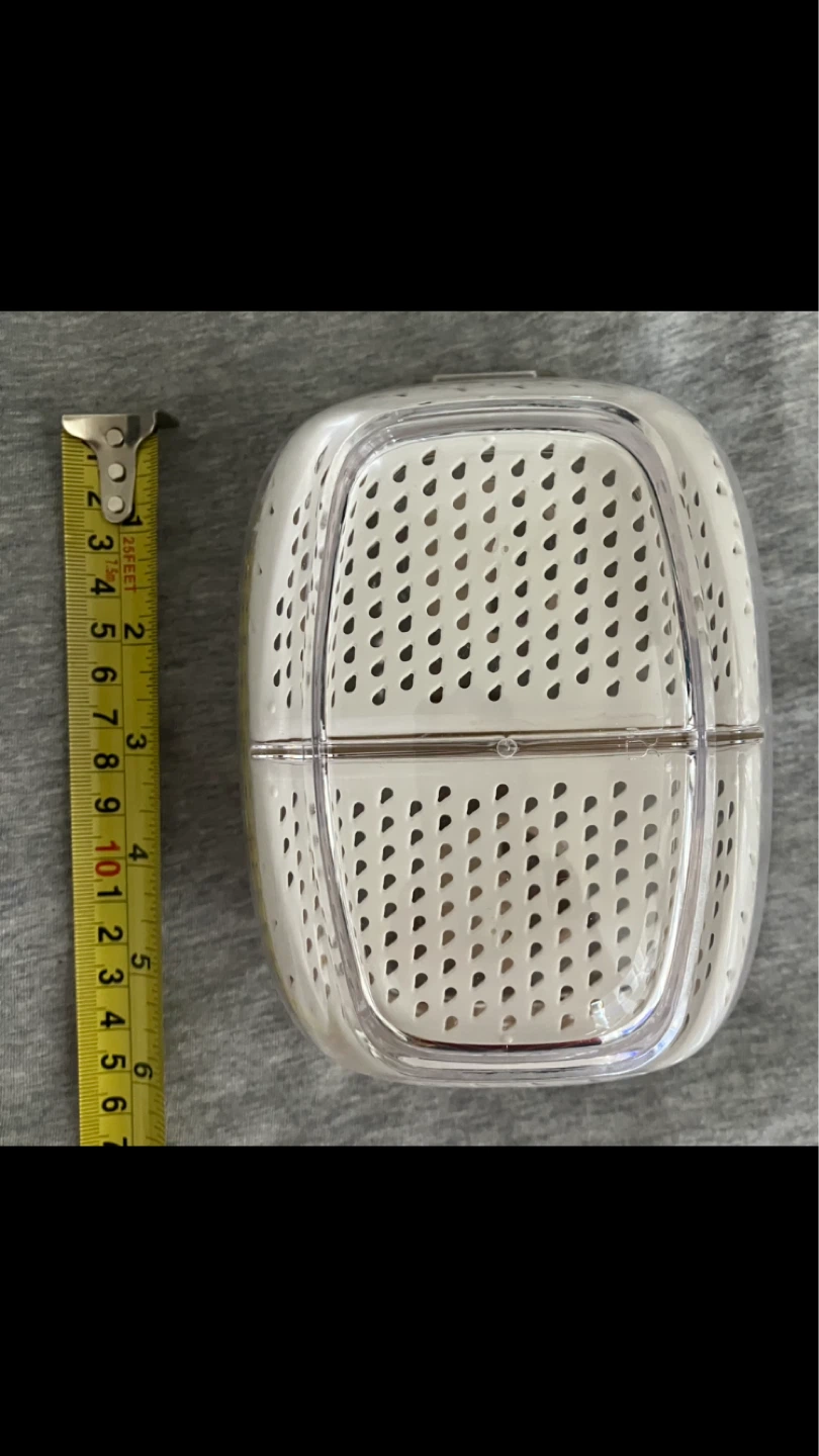 Luxear Small Divided Berry Colander 🫐🍓🤍 - photo 5