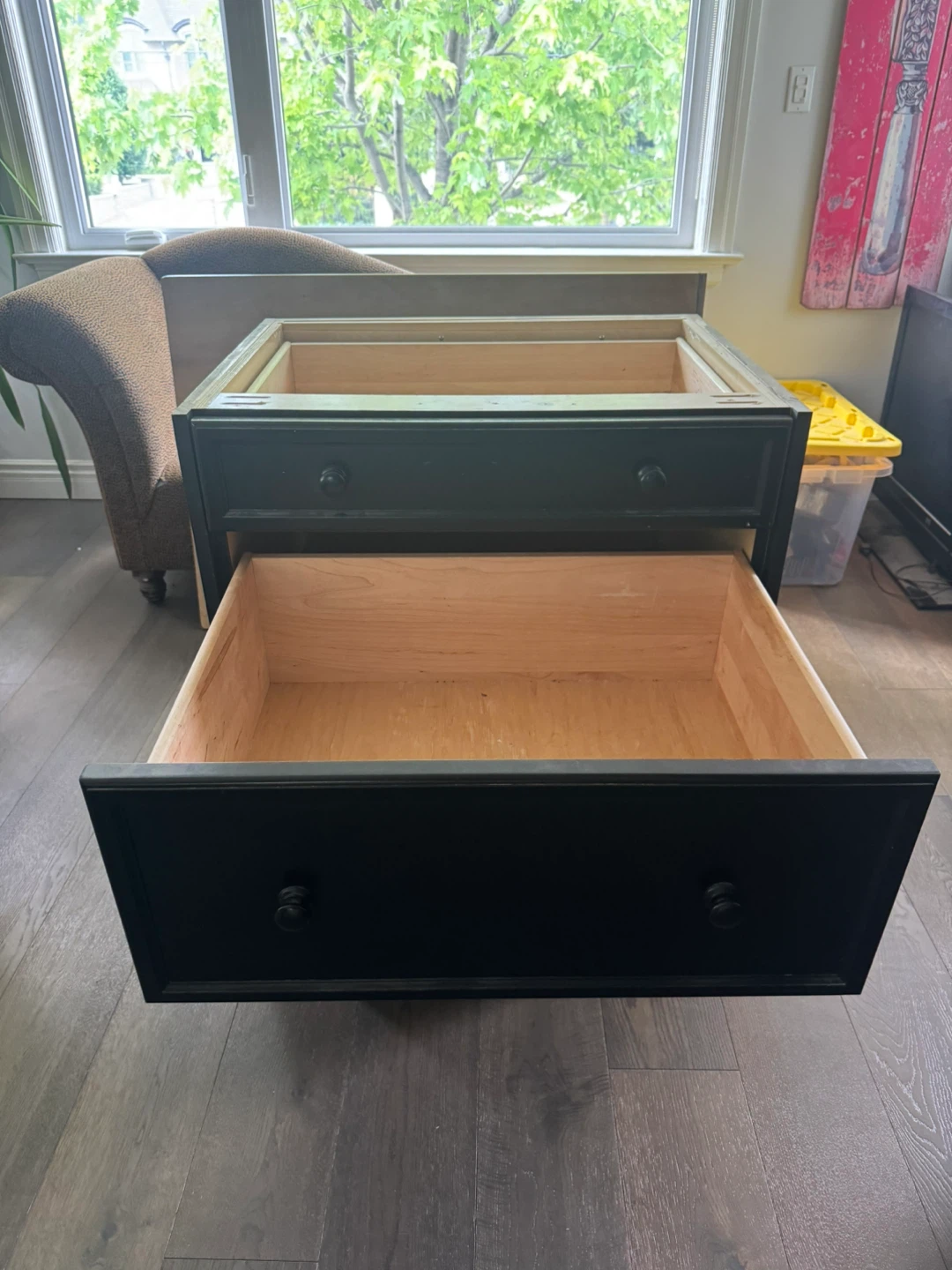 Freestanding Kitchen Island Base with 3 drawers - photo 2