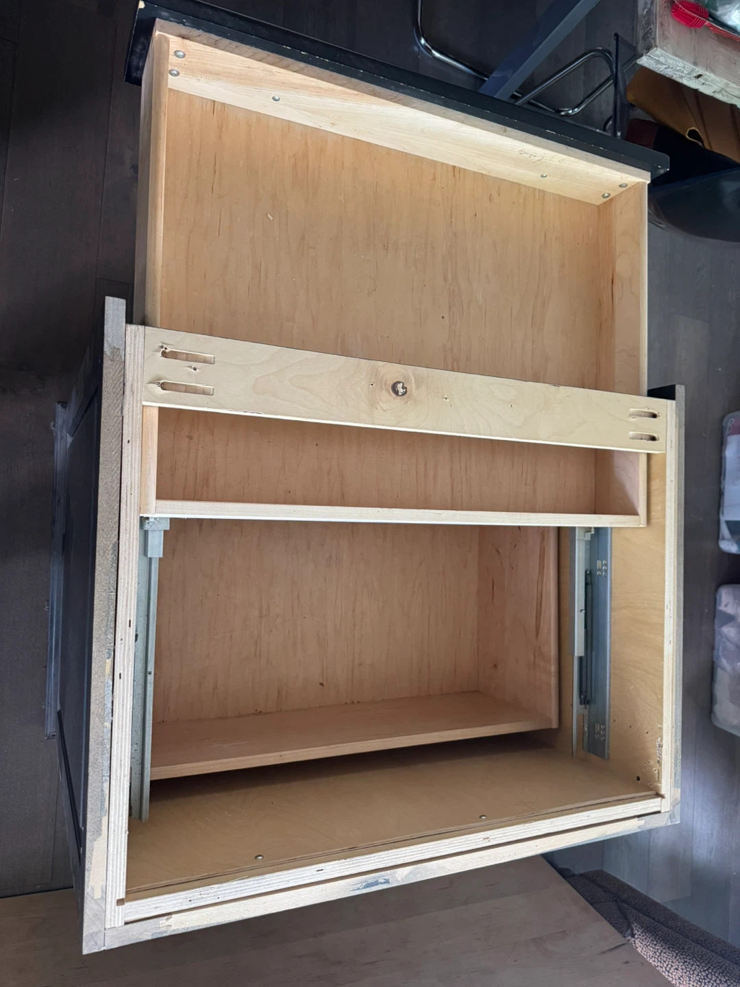 Freestanding Kitchen Island Base with 3 drawers - photo 4