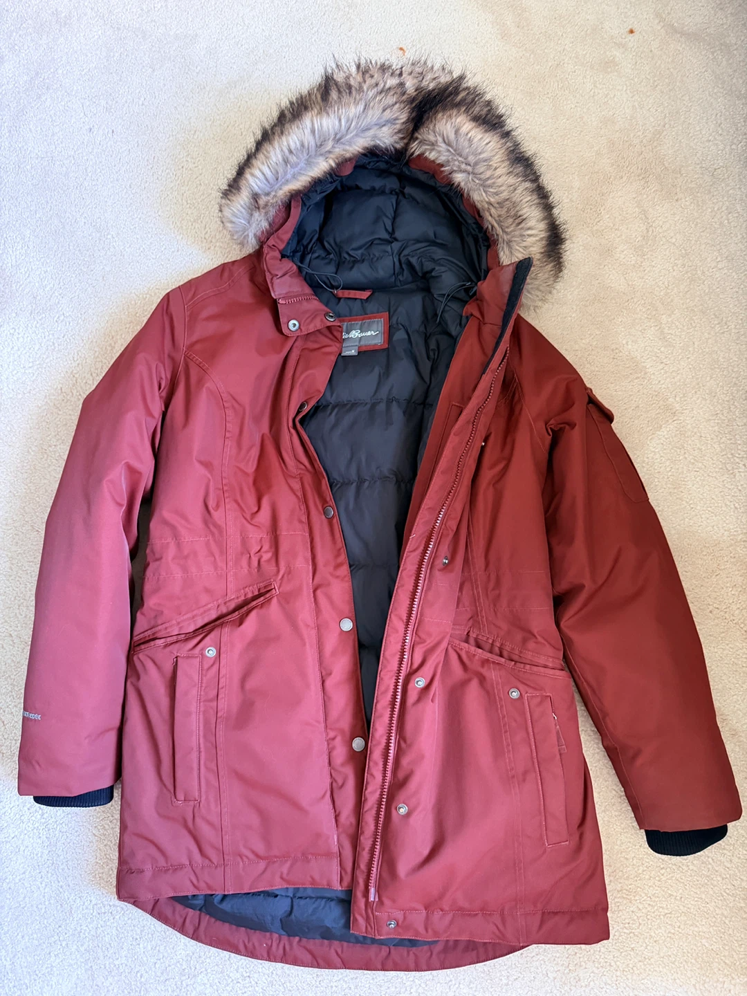 Eddie Bauer Women's Parka - Red