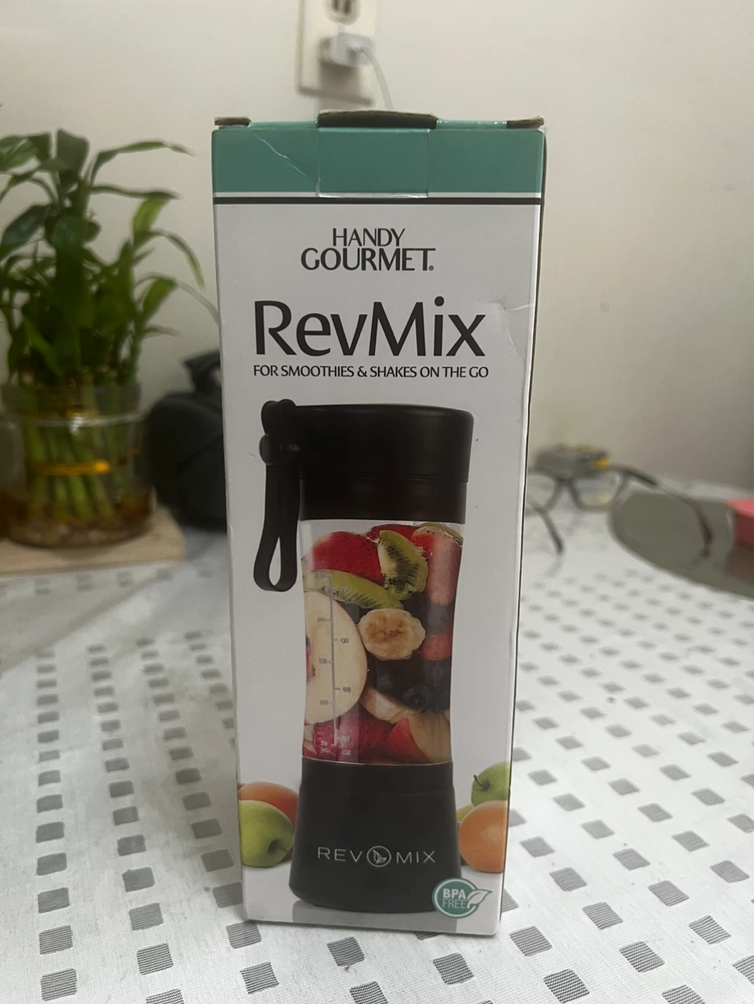 RevMix Rechargeable Blender for Smoothies & Shakes