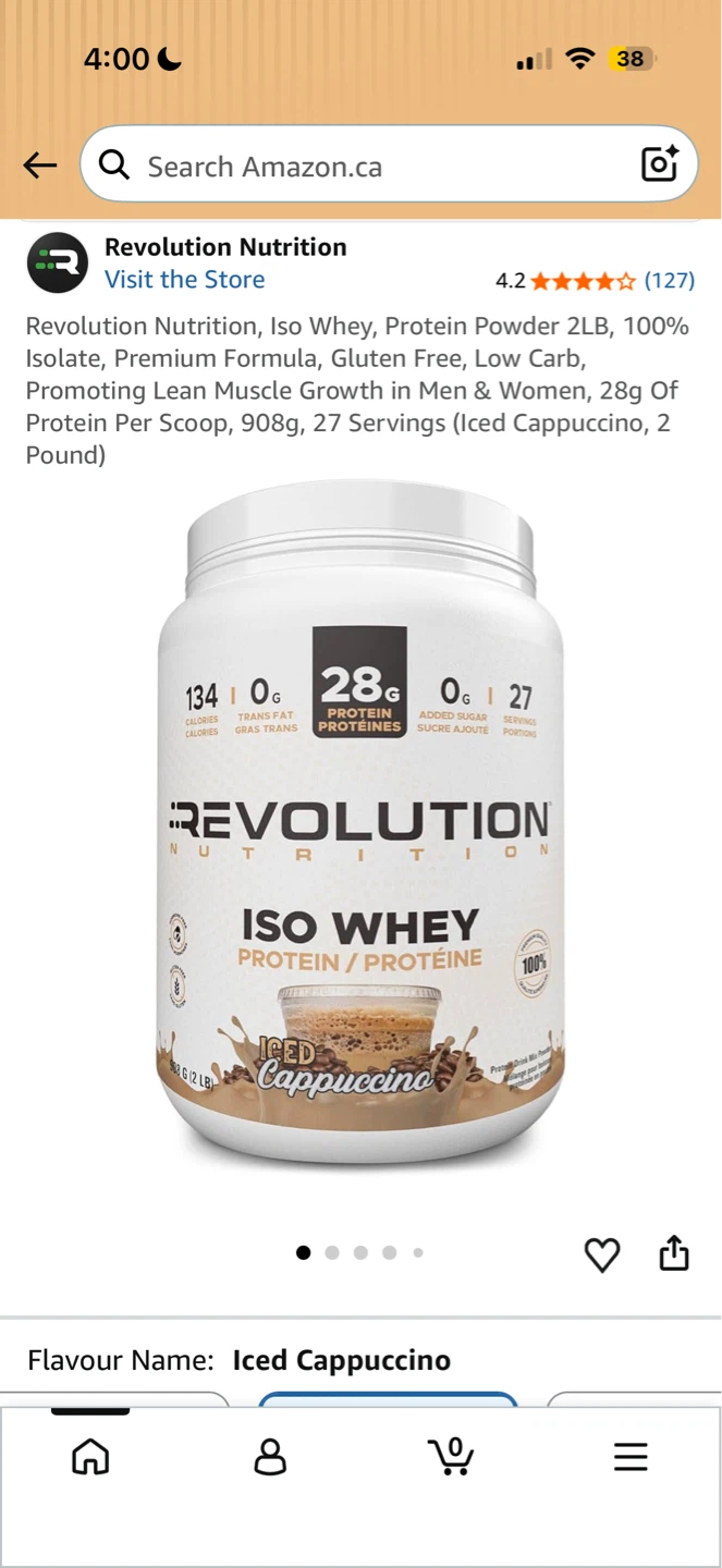 Revolution Whey Protein Powder