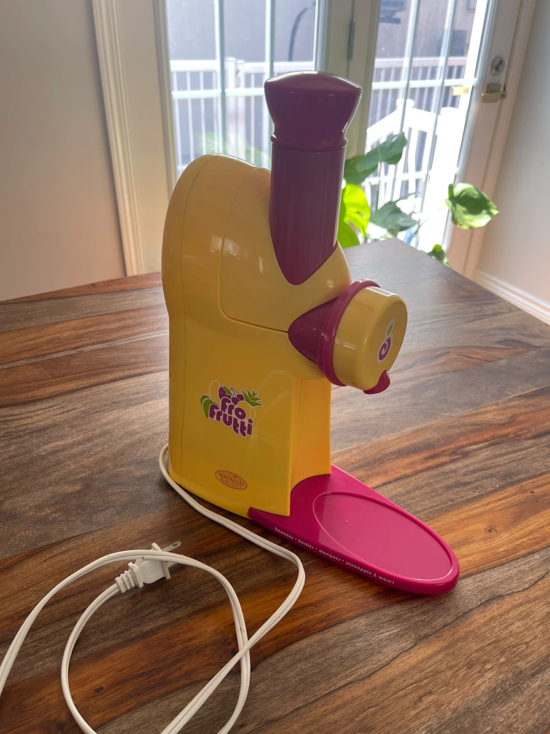 Nostalgia Electric Fro-Frutti Ice Cream Maker