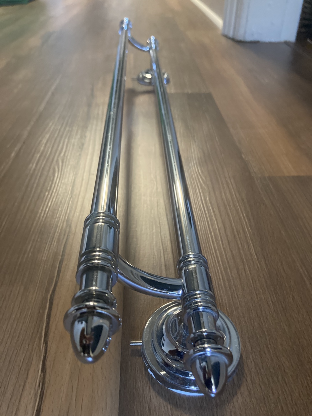 Chrome Double Towel Bar - photo 2