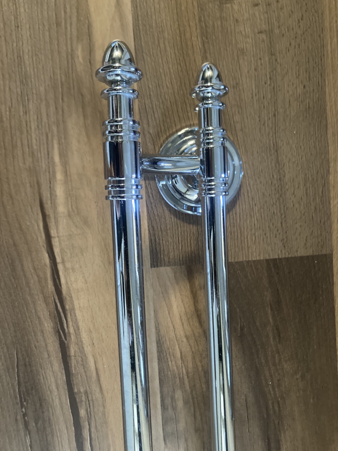 Chrome Double Towel Bar