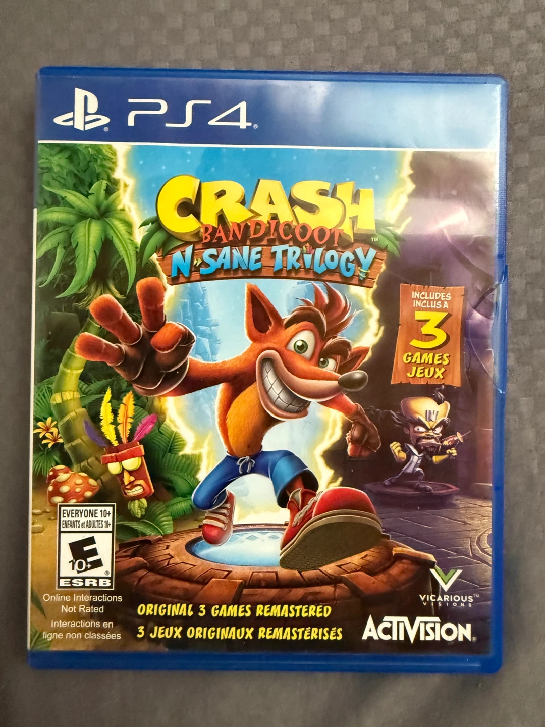 Crash Bandicoot N. Sane Trilogy PS4 Game