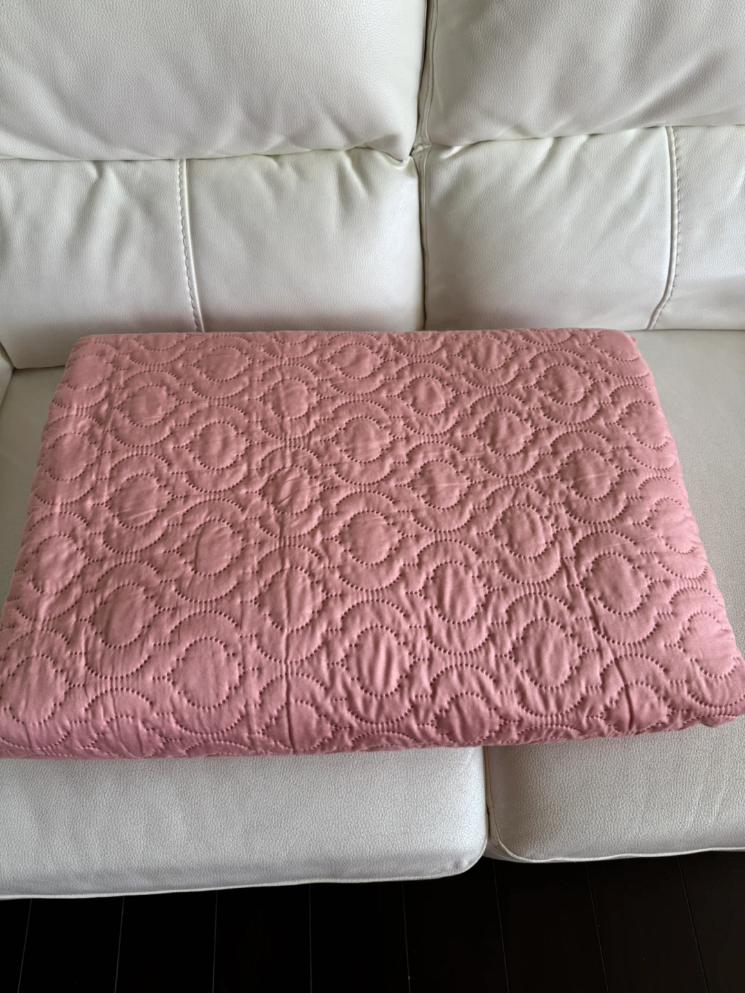 Quilted Coverlet - Pink