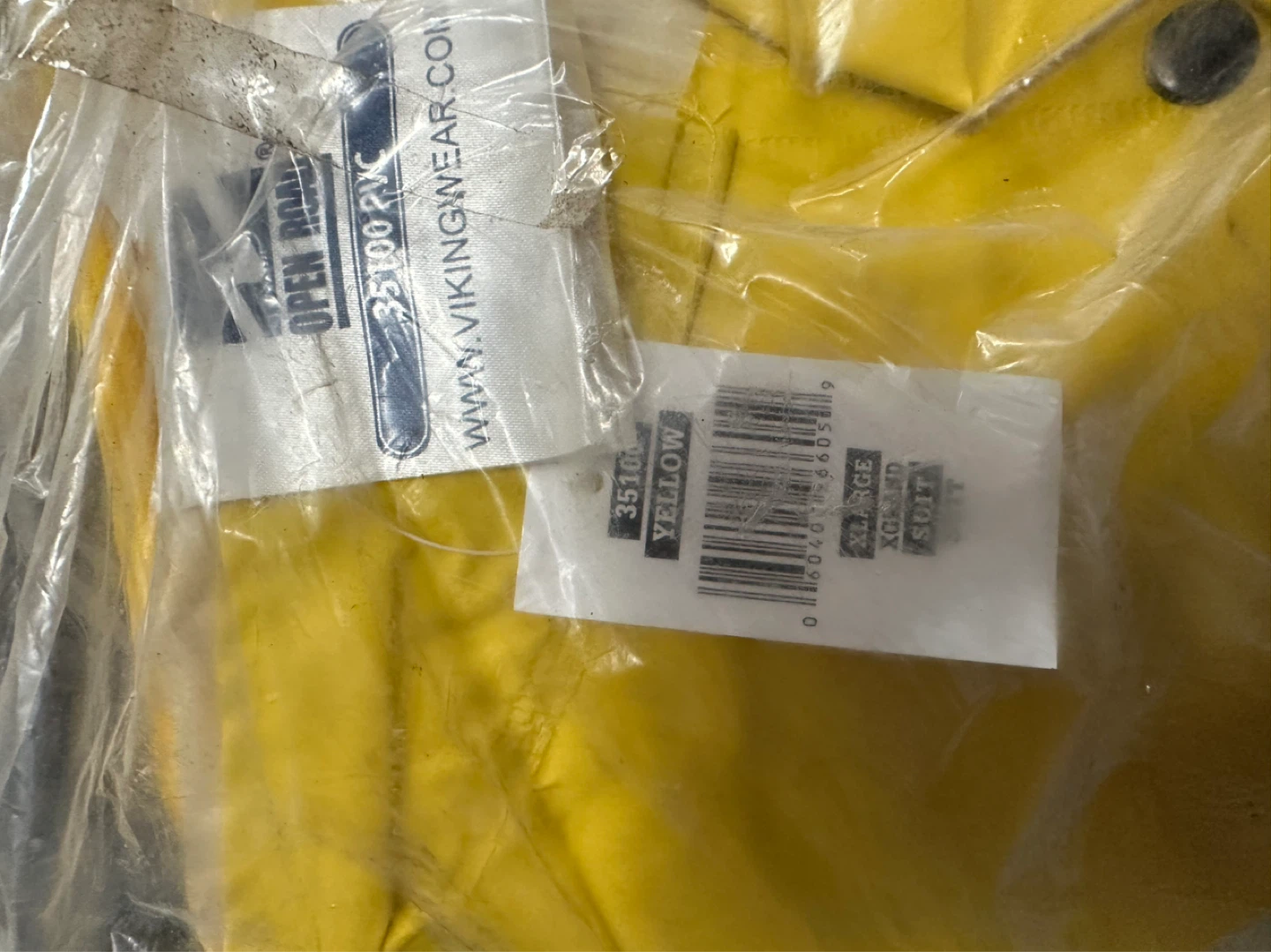 Open Road 3-Piece Rain Suit XL Yellow - photo 2
