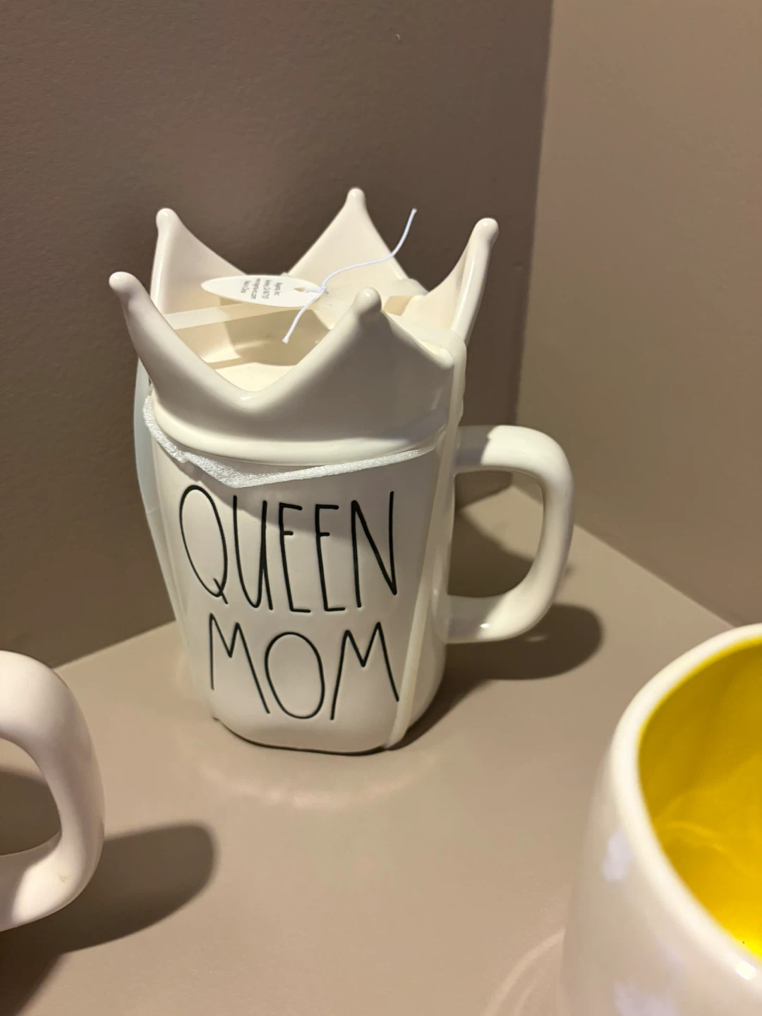 Rae Dunn "Queen Mom" Mug with Crown Lid - photo 3