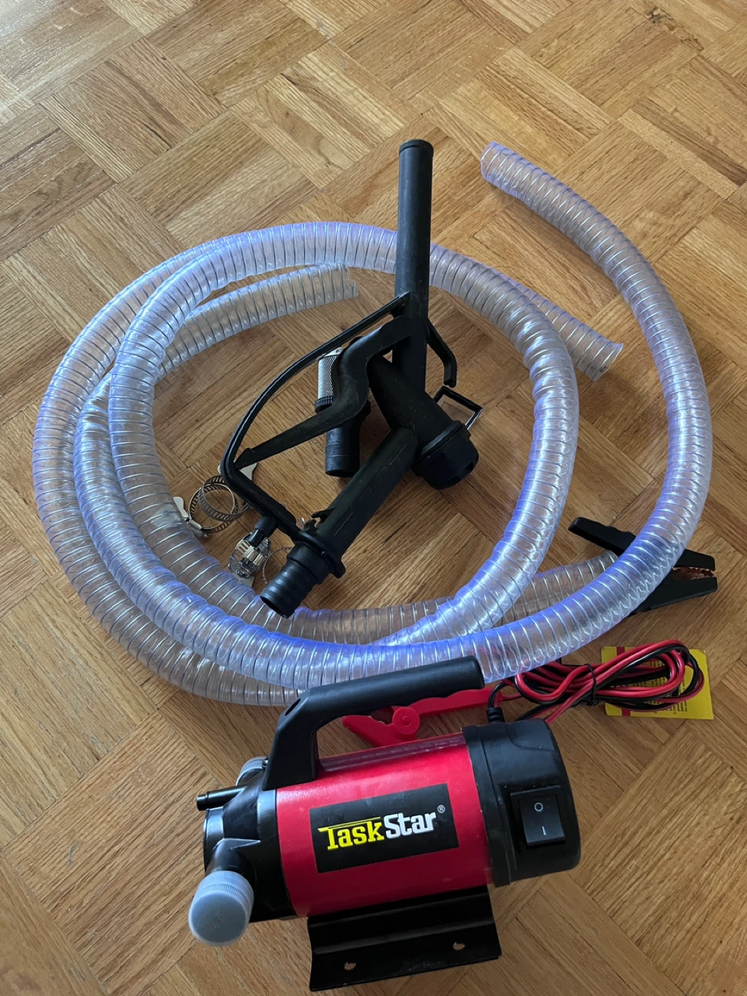 TaskStar Fuel Transfer Pump with Hoses