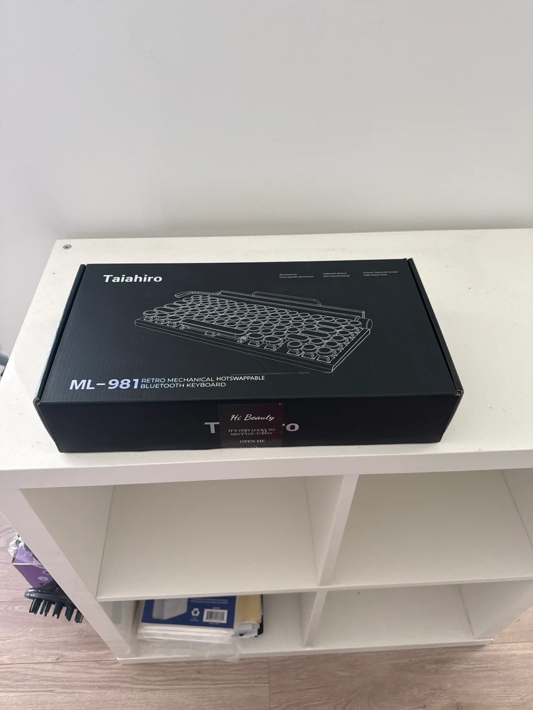 Taihairo ML-981 Retro-Mechanical Bluetooth Keyboard - photo 2