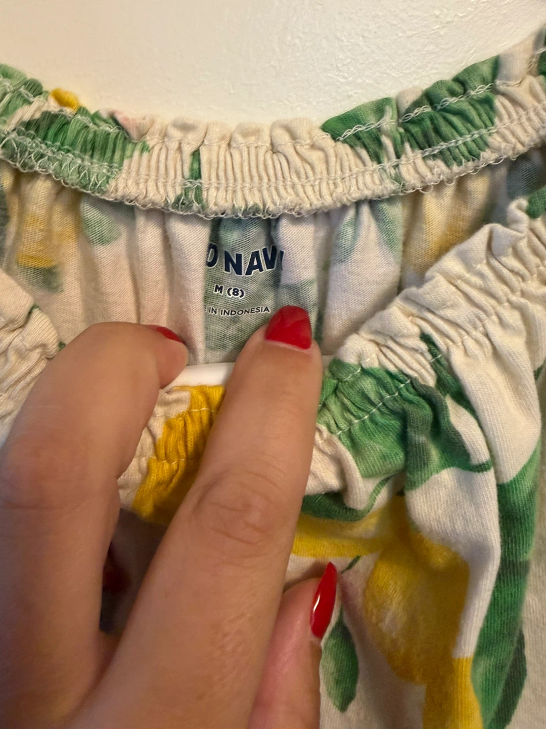 Kids Old Navy Lemon Print Romper Size M (8) - photo 2