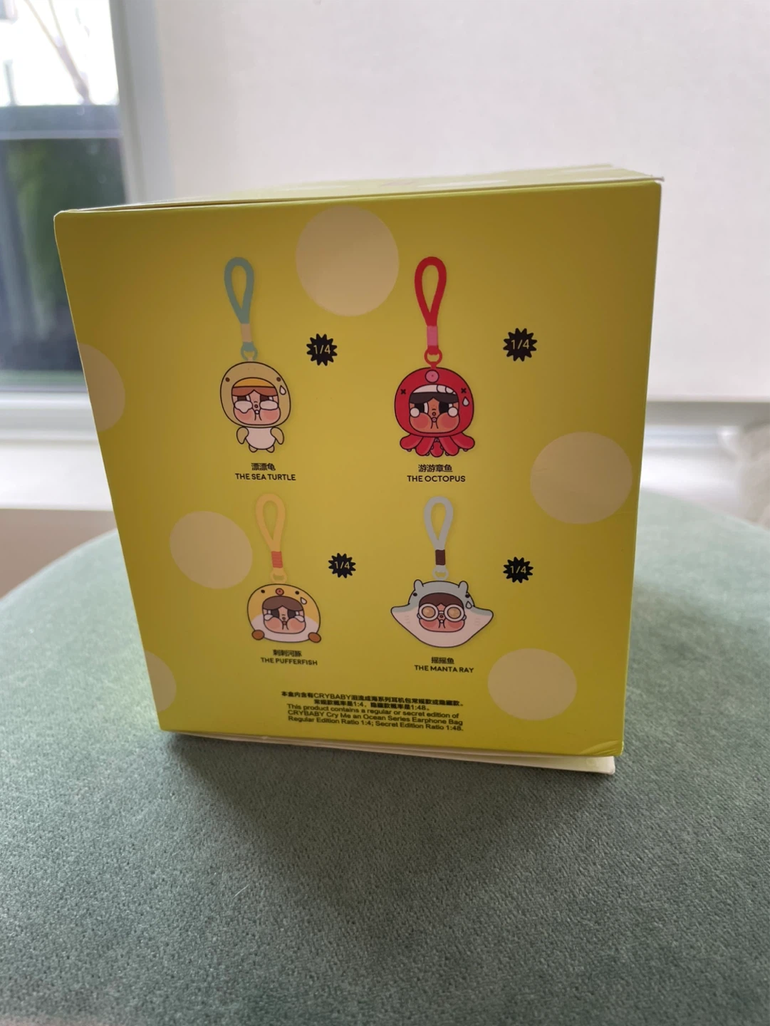 POP MART Cry Baby Cry me an ocean Octopus headphone case - photo 3