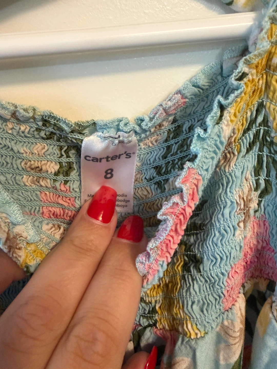 Carter's Floral Sundress Size 8 - photo 2