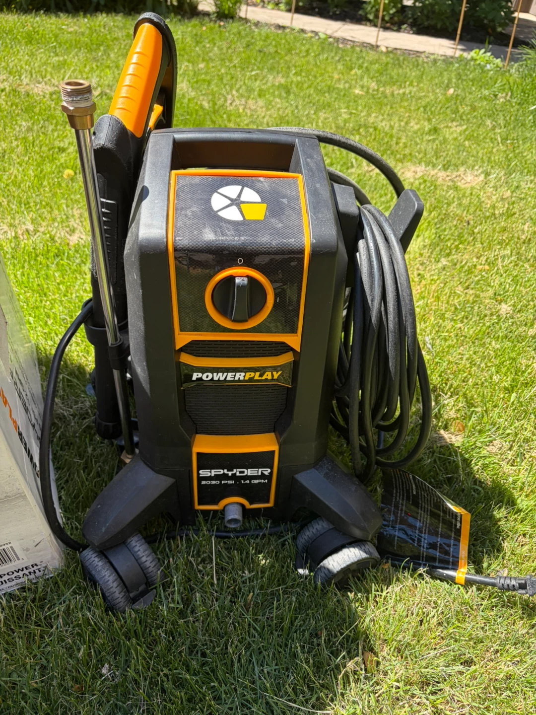PowerPlay Spyder Pro 2300 PSI Pressure Washer + Foam Cannon - photo 2