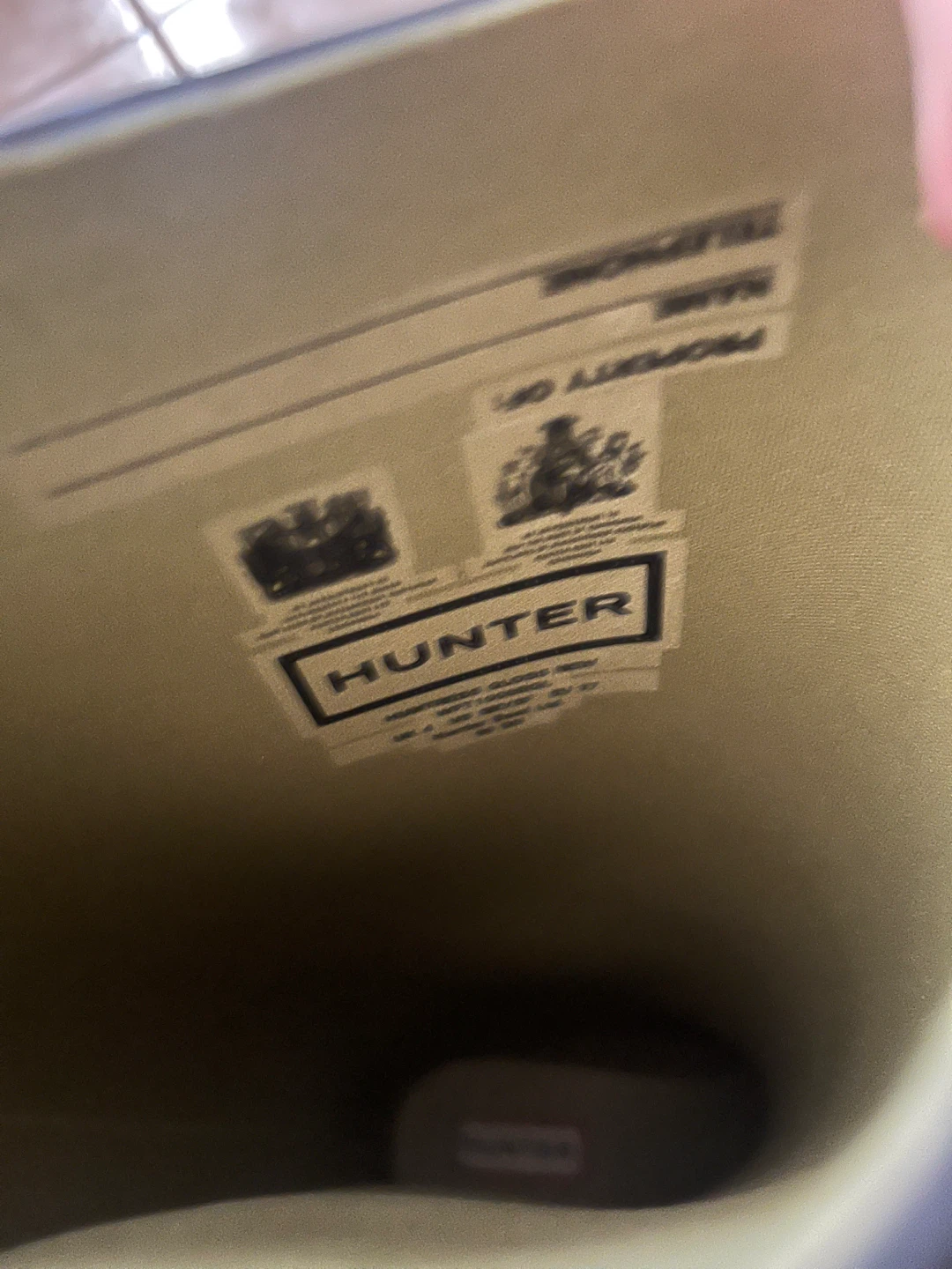 Hunter Huntress Gloss Tall Boots size 6 - photo 5