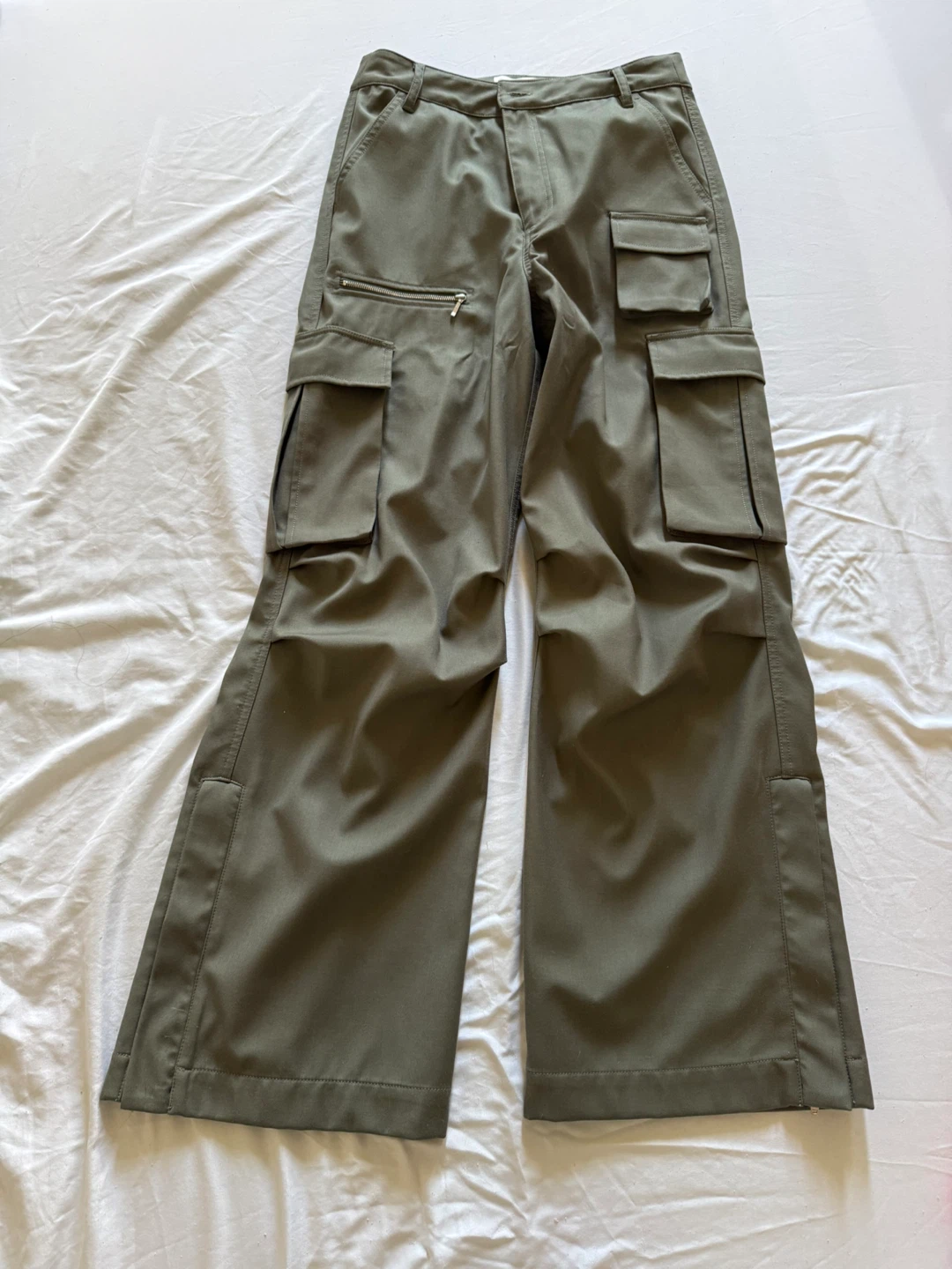 Oak + Fort Dusty Olive Cargo Pants - photo 3